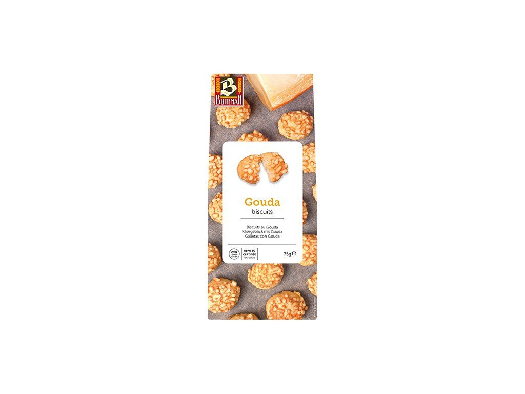 Sušenky se sýrem Gouda 75g