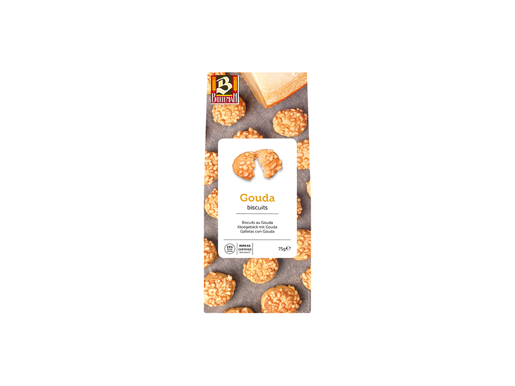 Sušenky se sýrem Gouda 75g
